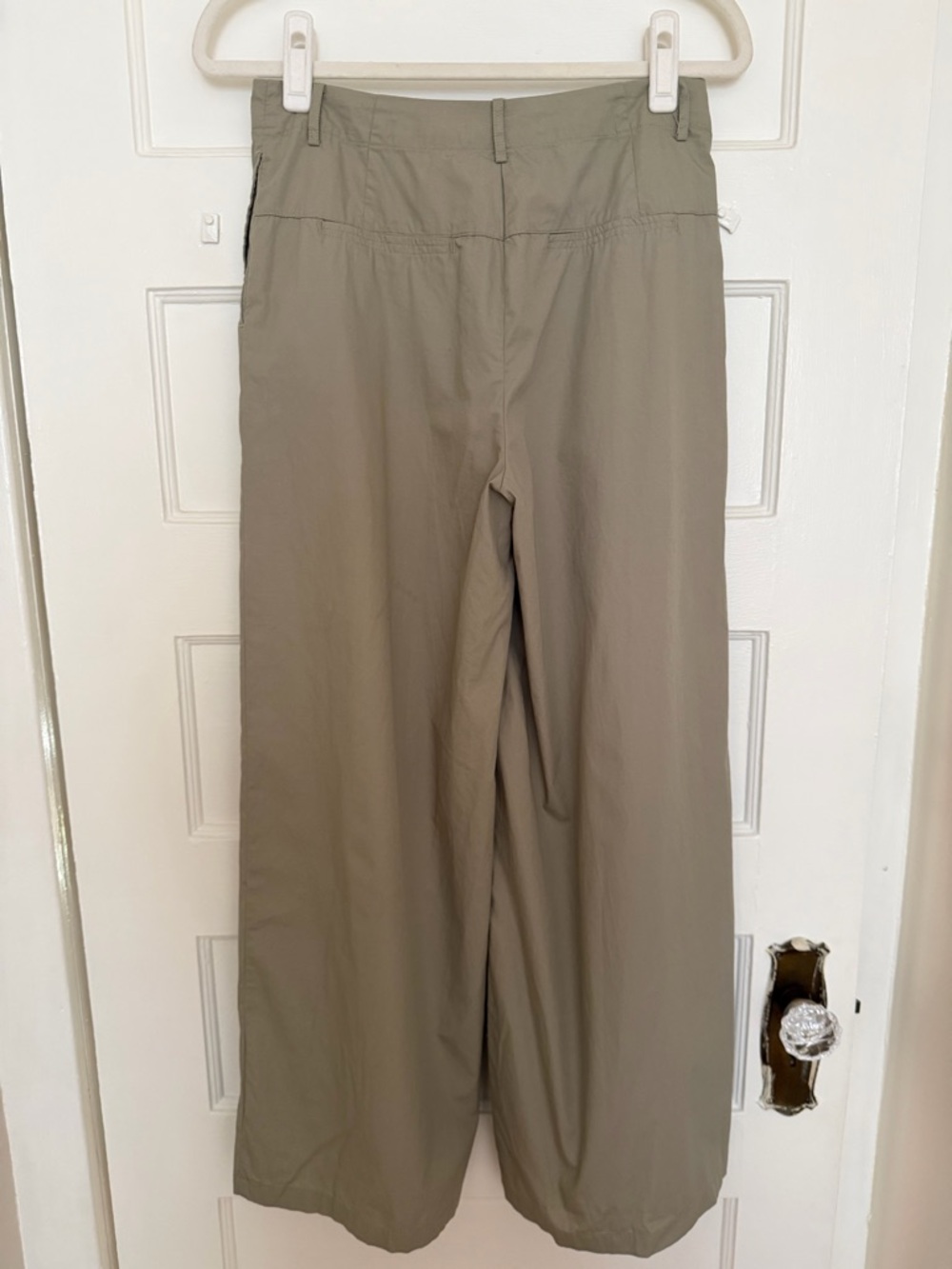 Mango Cotton Pleated Wide-Leg Trousers - Picture 5 of 11